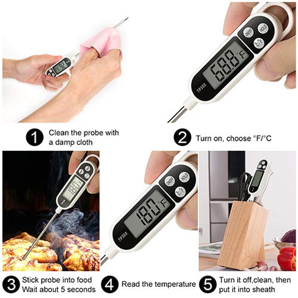 Thermometer Candy Candle - 새로운 디자인의 디지털 식품 온도계, 긴