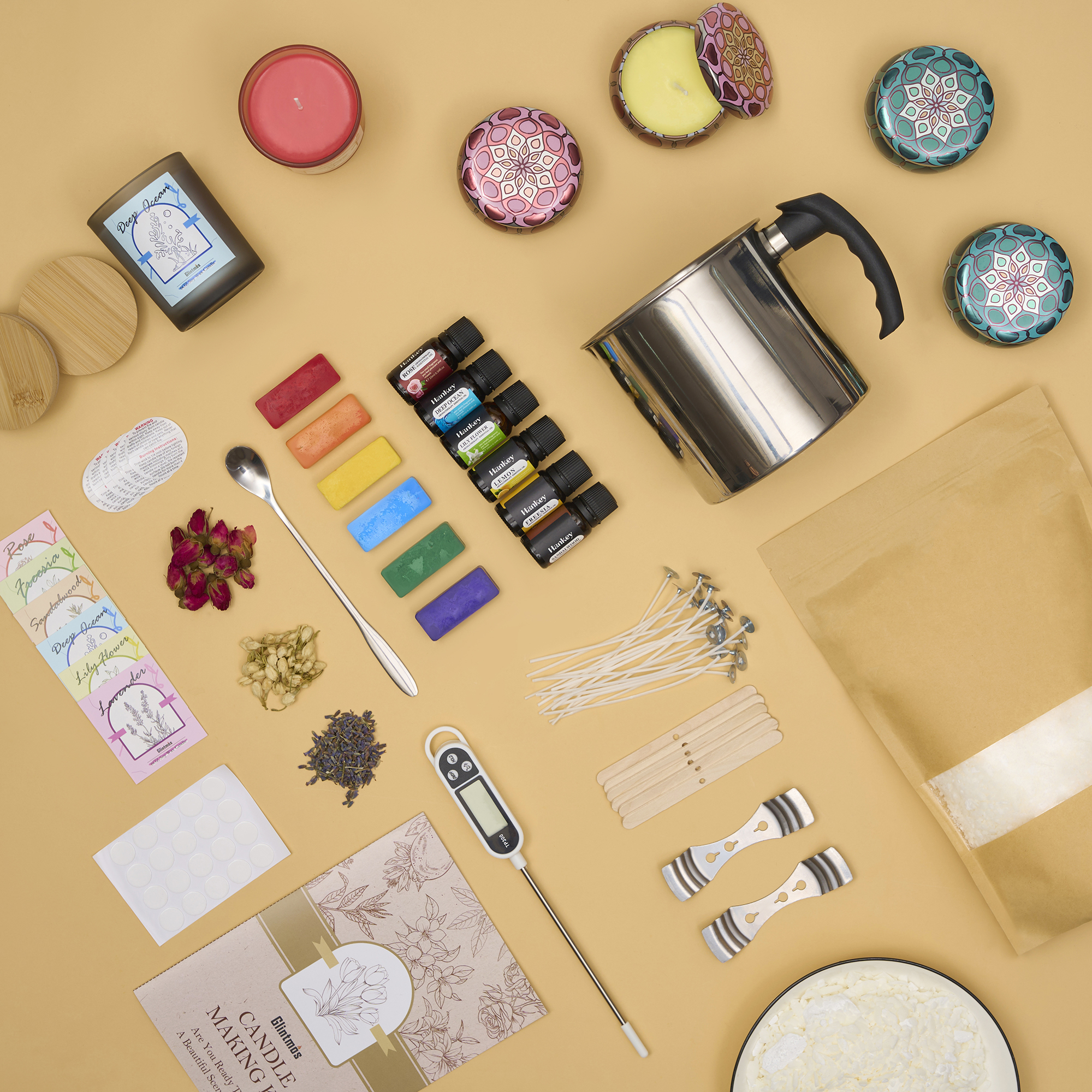 성인 초보자를 위한 완벽한 양초 만들기 키트, DIY  - Candle Making Kit For Adults 리뷰 및 가격