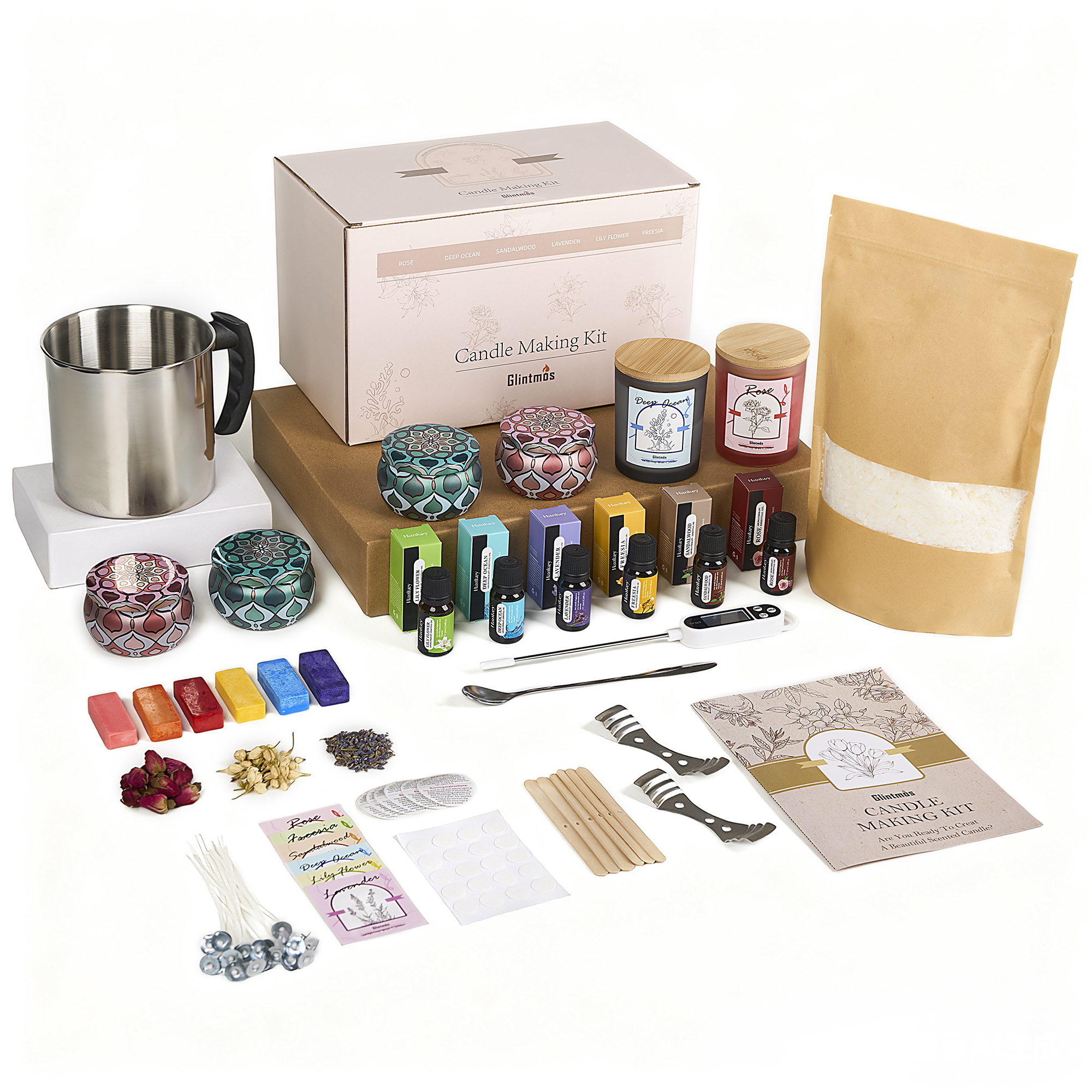 성인 초보자를 위한 완벽한 양초 만들기 키트, DIY  - Candle Making Kit For Adults 리뷰 및 가격