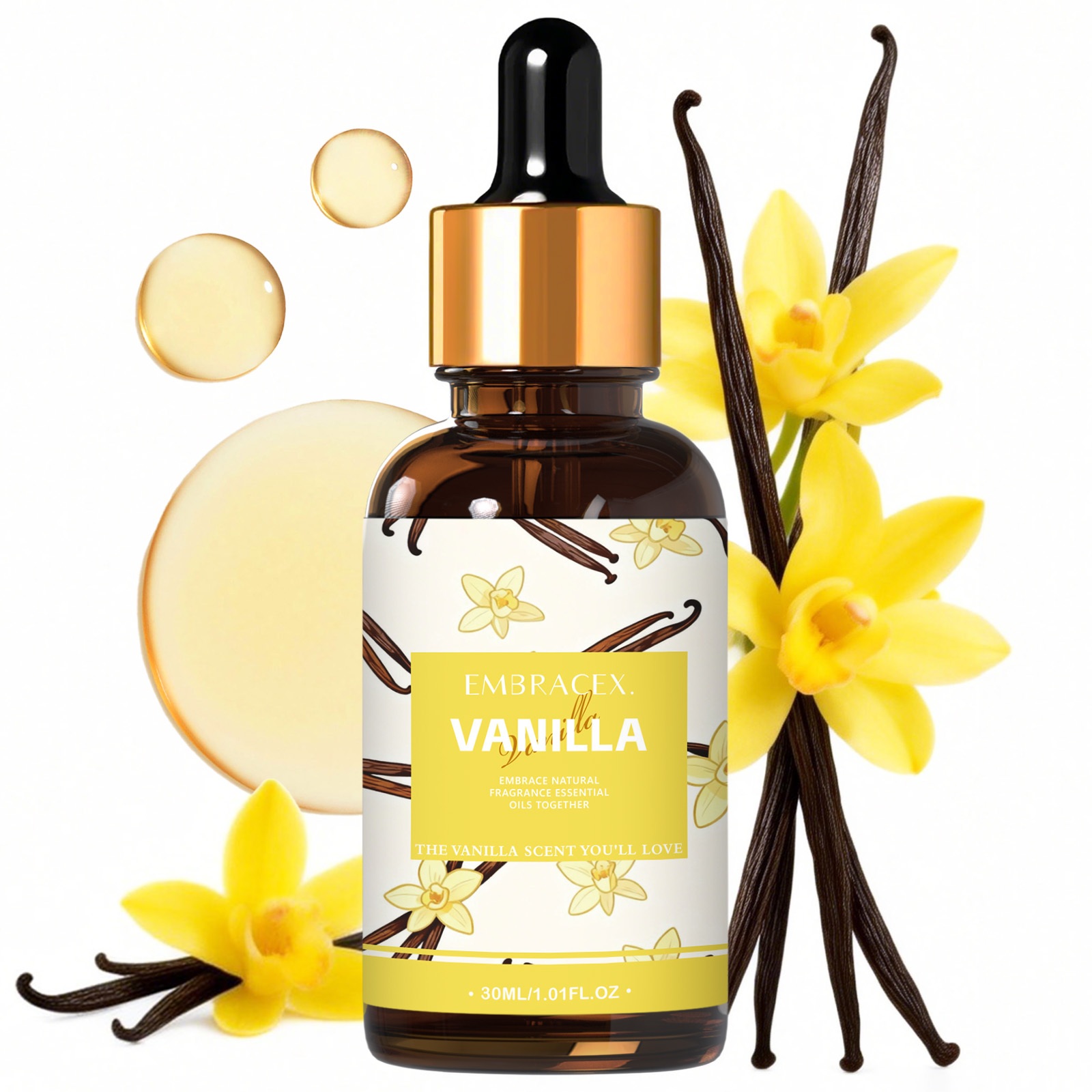 디퓨저용 30ml 바닐라 에센셜 오일, 친구에게 선물로 - Candle Making Ingredients 리뷰 및 가격