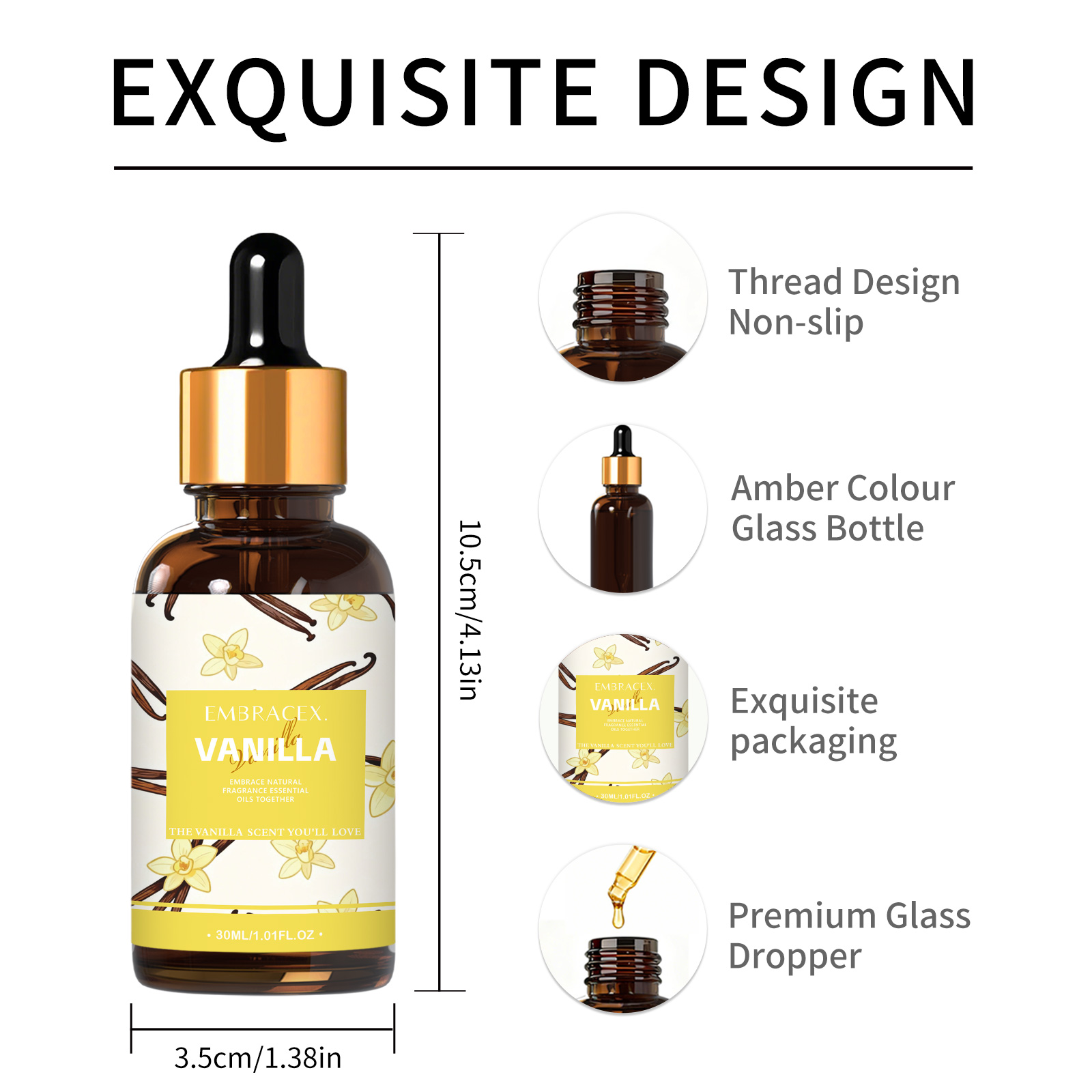 디퓨저용 30ml 바닐라 에센셜 오일, 친구에게 선물로 - Candle Making Ingredients 리뷰 및 가격