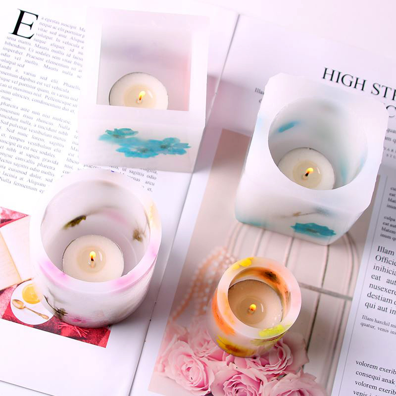 아크릴 몰드 중공 티라이트 거치대 양초 몰드, 방풍 왁 - Candle Making Ingredients 리뷰 및 가격