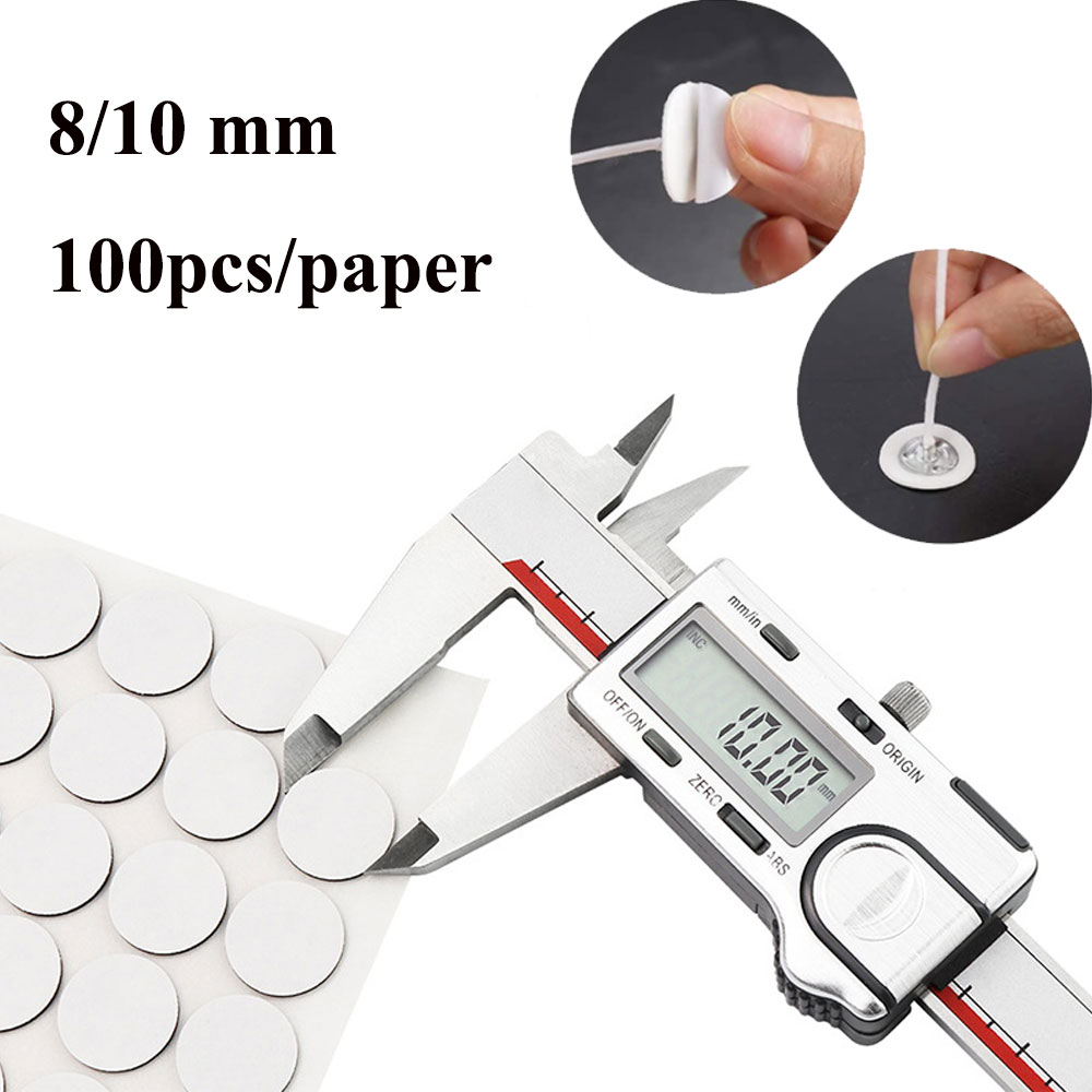100PCS 8MM 10MM 흰색 촛불 심지 스티커 D - Candle Making Uk 리뷰 및 가격
