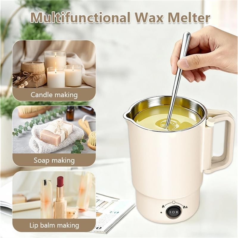 A47U 전기 왁스 멜팅 포트 키트(온도계 포함) 80 - Candle Making Uk 리뷰 및 가격