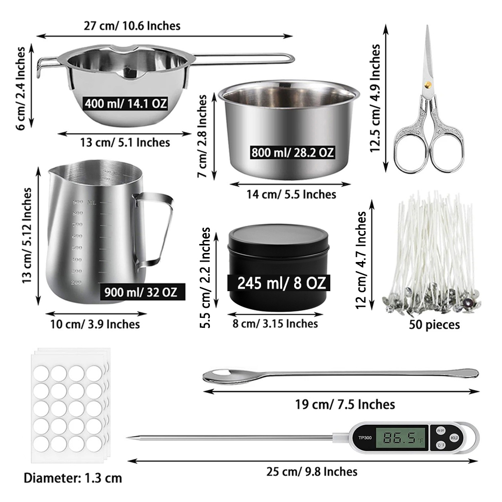 글린트모스 DIY 캔들 만들기 키트 (핫플레이트 포함) - Candle Making Kit For Adults 리뷰 및 가격