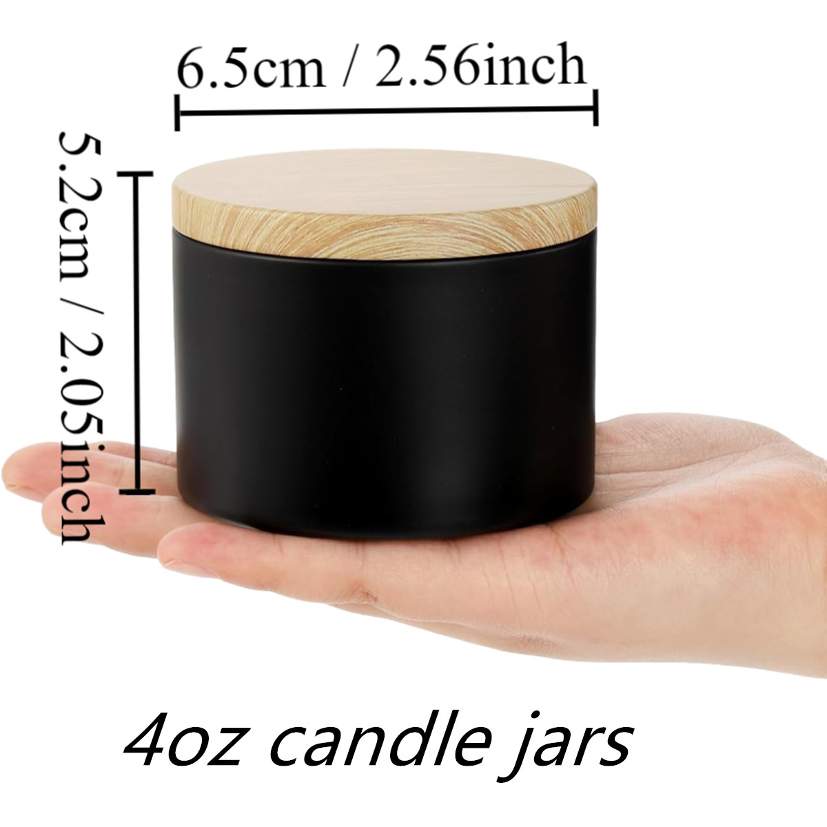 뚜껑이 있는 12개 4온스 양초 통, 느슨한 양초용 둥 - Candle Making Jars Wholesale 리뷰 및 가격