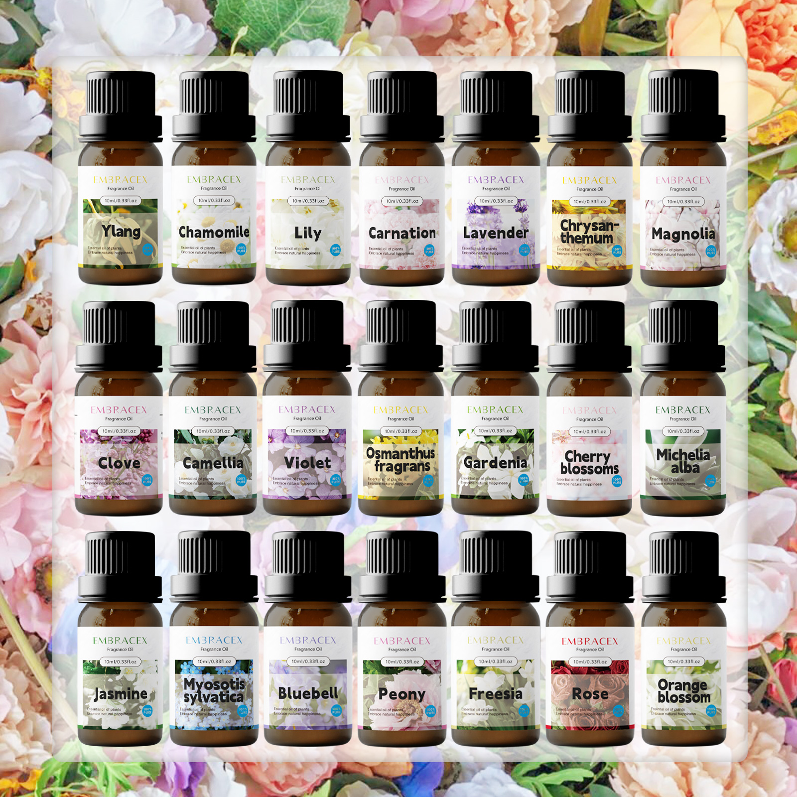 10ml 카네이션 에센셜 오일 꽃향기 에센셜 오일 가습 - Candle Making Ingredients 리뷰 및 가격