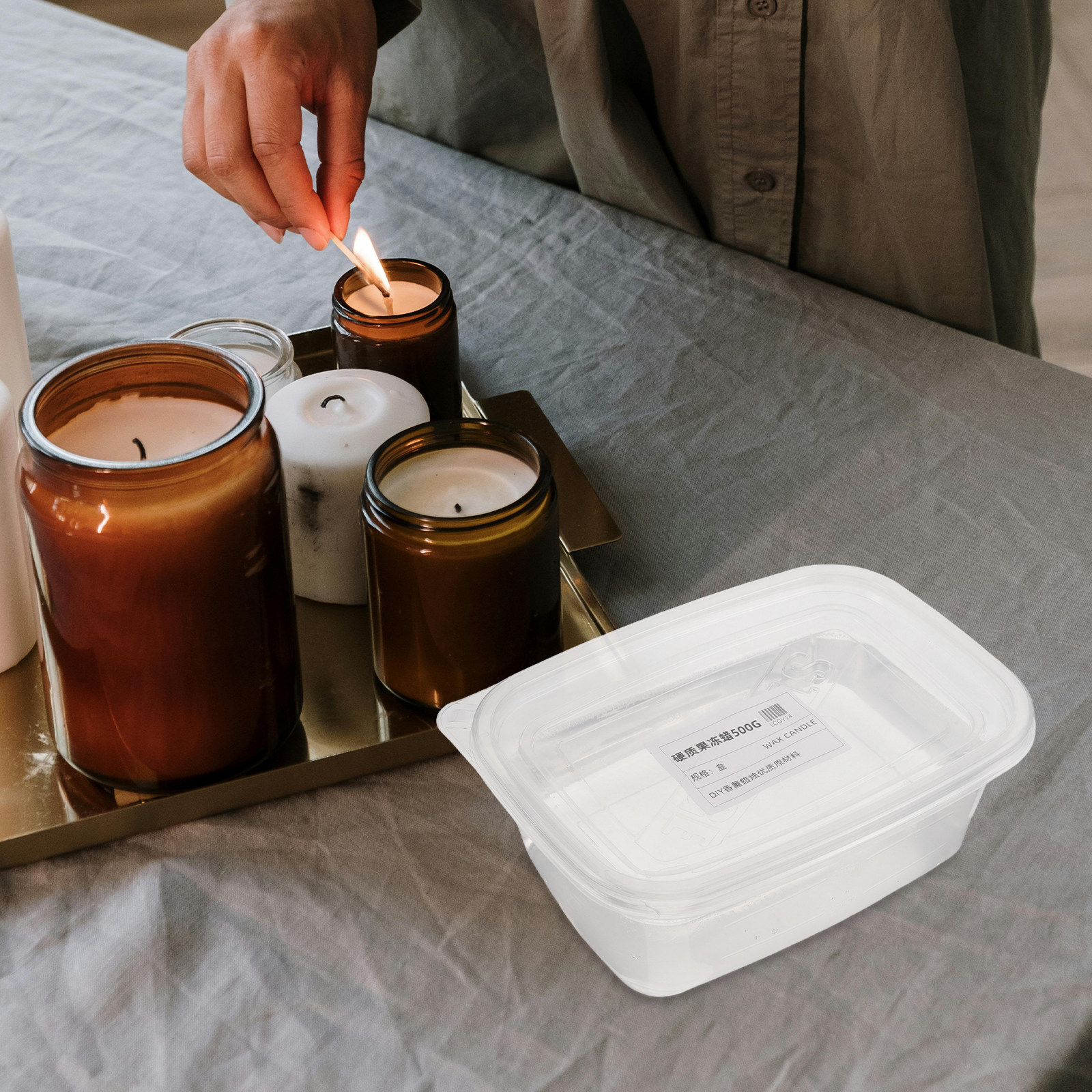 캔들 제작용 투명 젤 왁스 1kg/2.2lb DIY 수 - Candle Making Uk 리뷰 및 가격