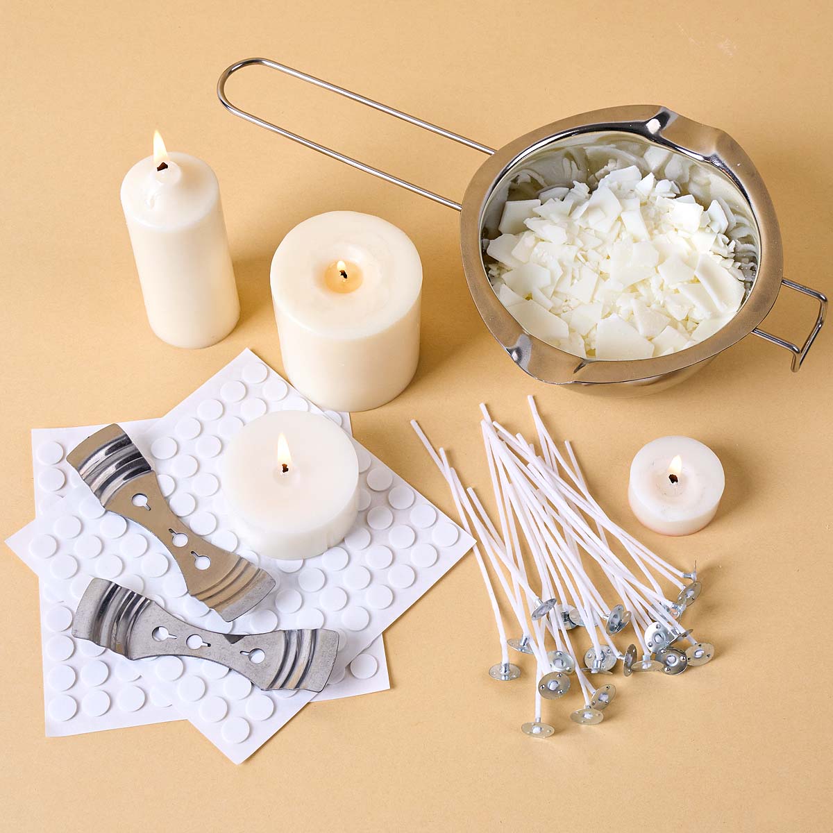 DIY 수제 양초 제작 도구 키트 (용융기, 왁스 코어 - Candle Making Kit For Adults 리뷰 및 가격