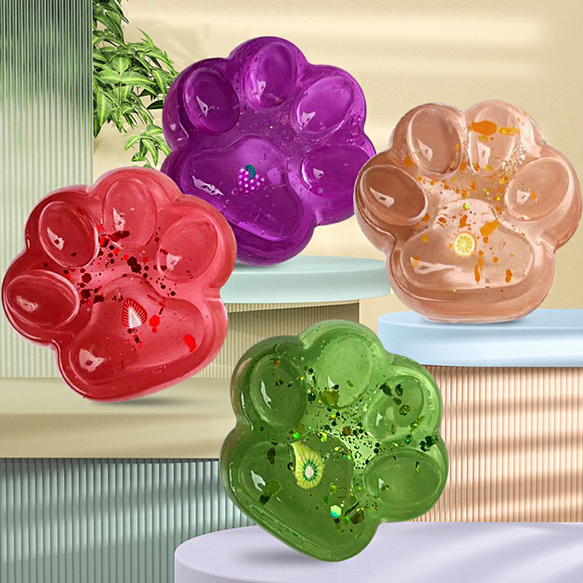 100G 7 색 젤리 왁스 DIY 수제 향기로운 양초  - Candle Making Jelly 리뷰 및 가격