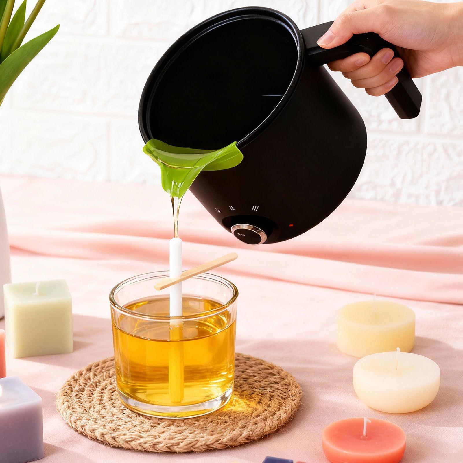 캔들 왁스 멜팅 포트 1.5L 대형 스테인리스 스틸 전 - Candle Making Ingredients 리뷰 및 가격
