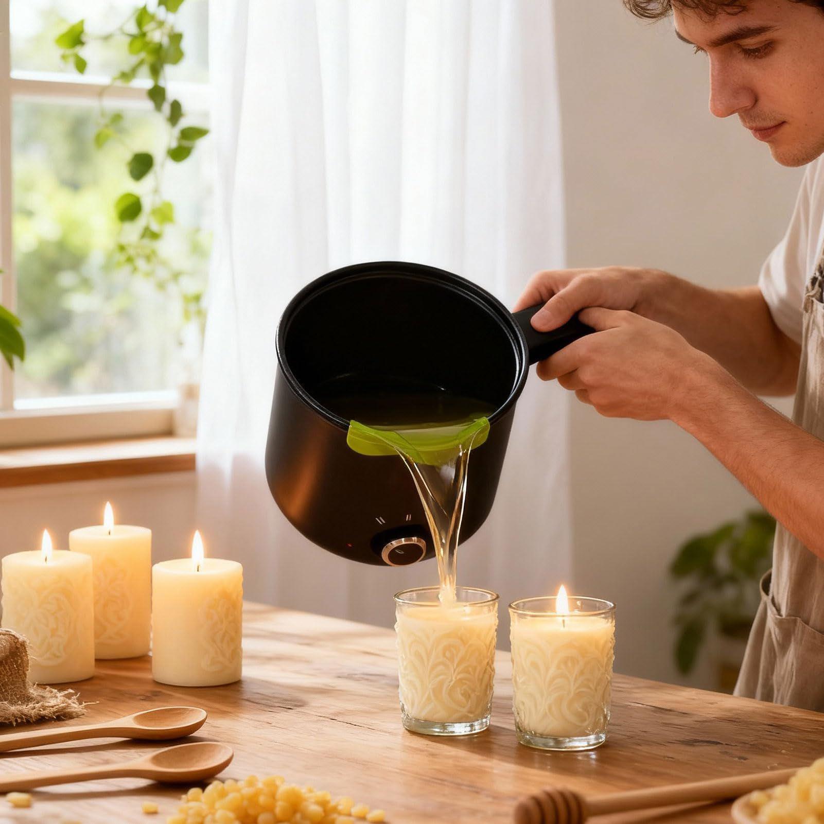 캔들 왁스 멜팅 포트 1.5L 대형 스테인리스 스틸 전 - Candle Making Ingredients 리뷰 및 가격