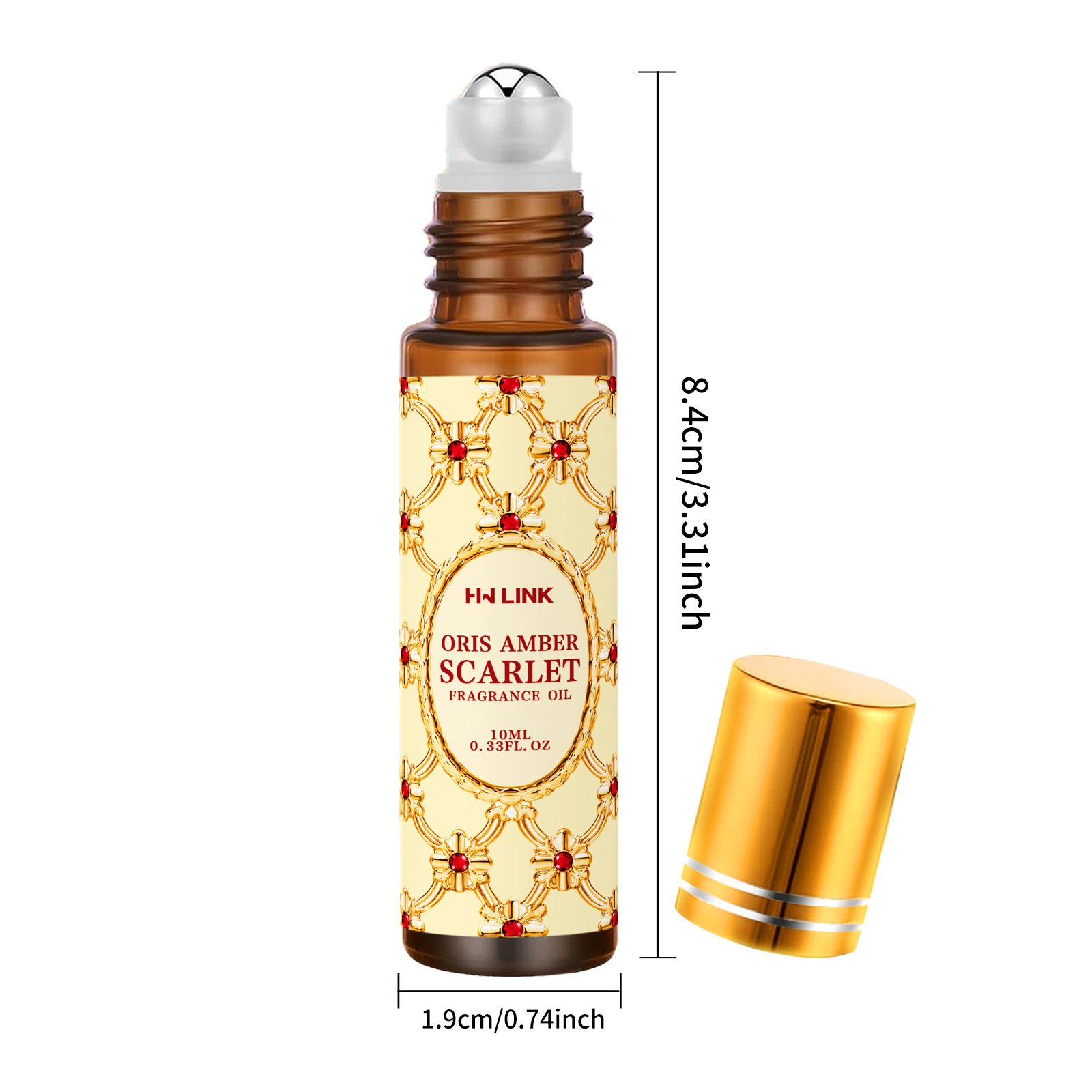 10ml 오리스 앰버 스칼렛 에센셜 오일 롤러 오일 홈 - Candle Making Ingredients 리뷰 및 가격